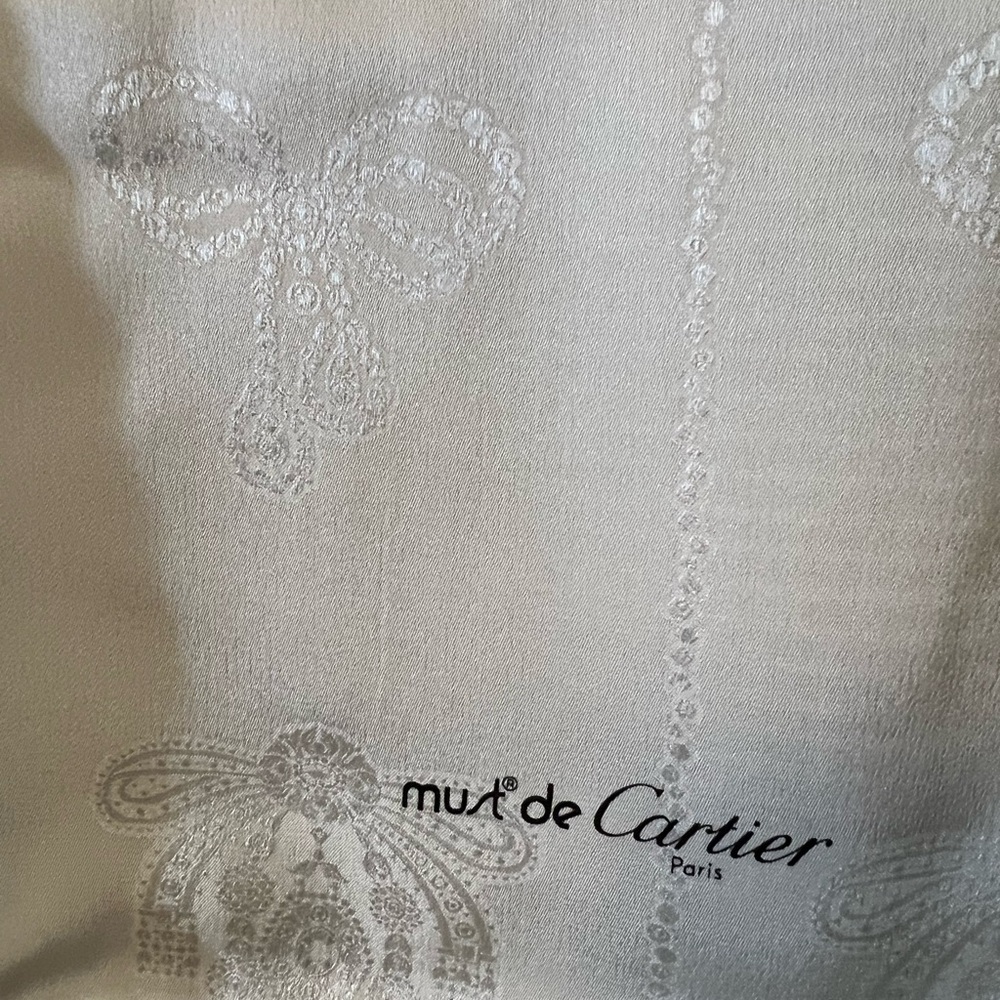 CARTIER scarf - Picture 5 of 7